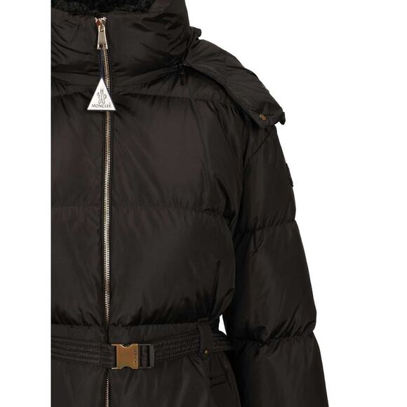Moncler Women "Briant" Long Down Jacket - Picture 4 of 5